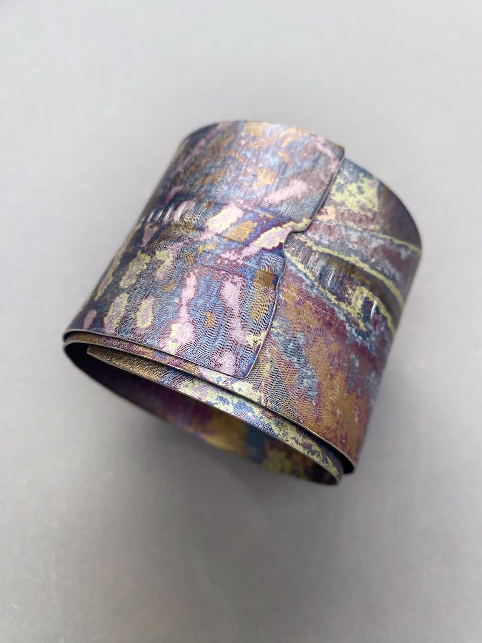 Jane Adam, Purple Spiral Bangle, 2024