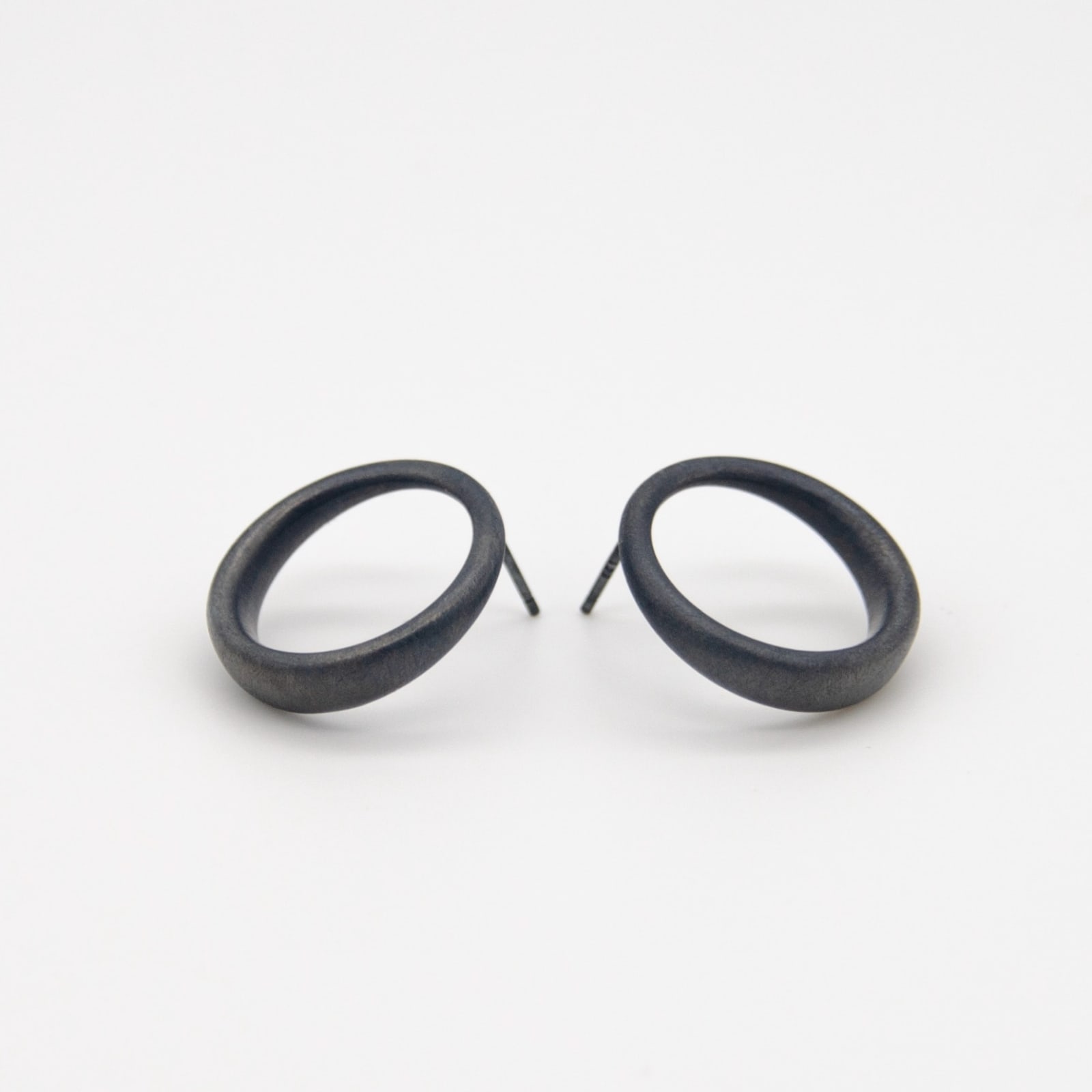 Sheng Zhang, ‘Curved Curves’ Framed Circle Earrings, 2023
