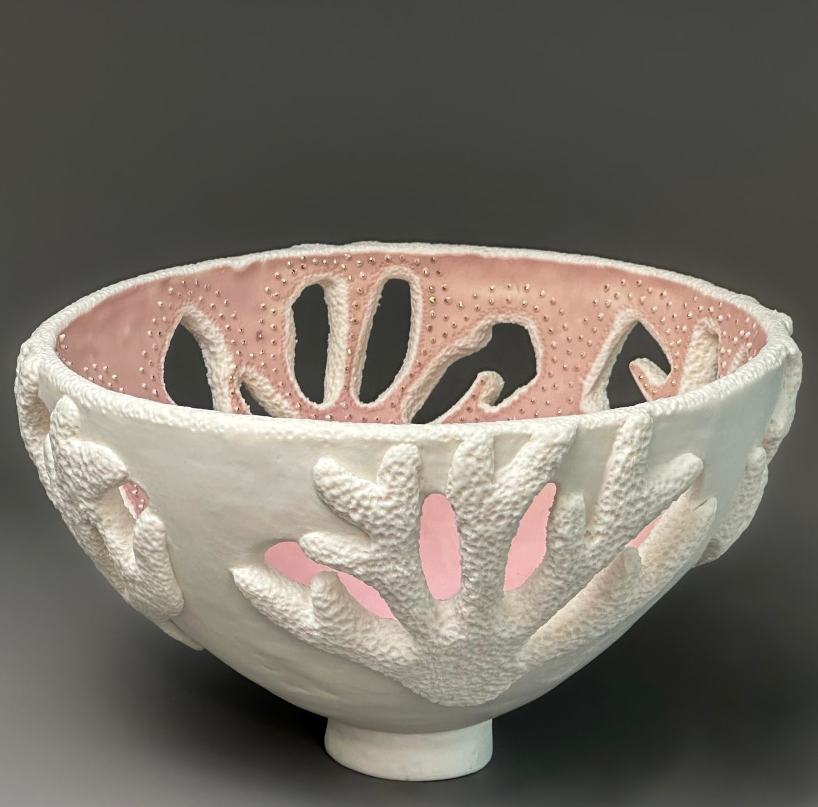 Delfina Emmanuel, Pink Coral Bowl, 2024