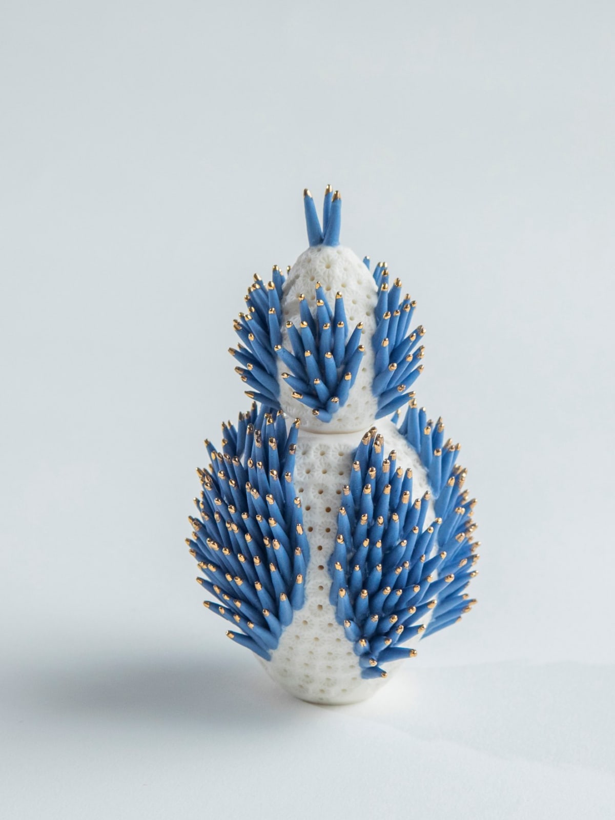 Delfina Emmanuel, Spikey Blue Egg, 2020