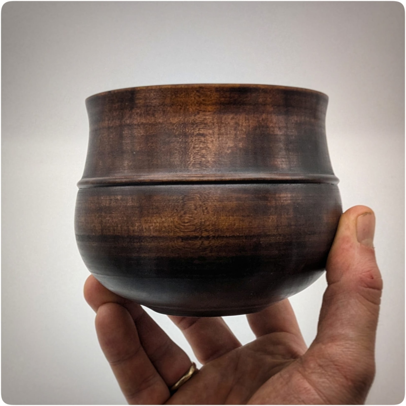 Mathieu Jones, Turned Wooden Vessel, 2025