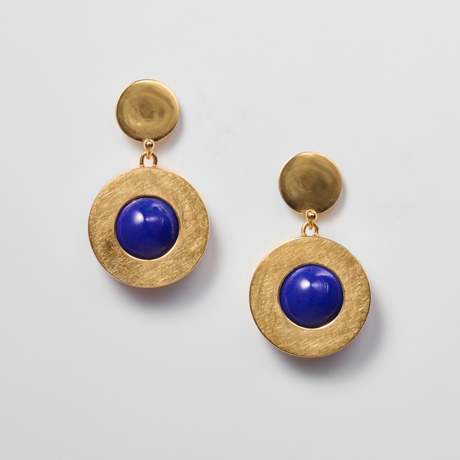 Mara Irsara, Peeping Eyes Earrings - Blue, 2023