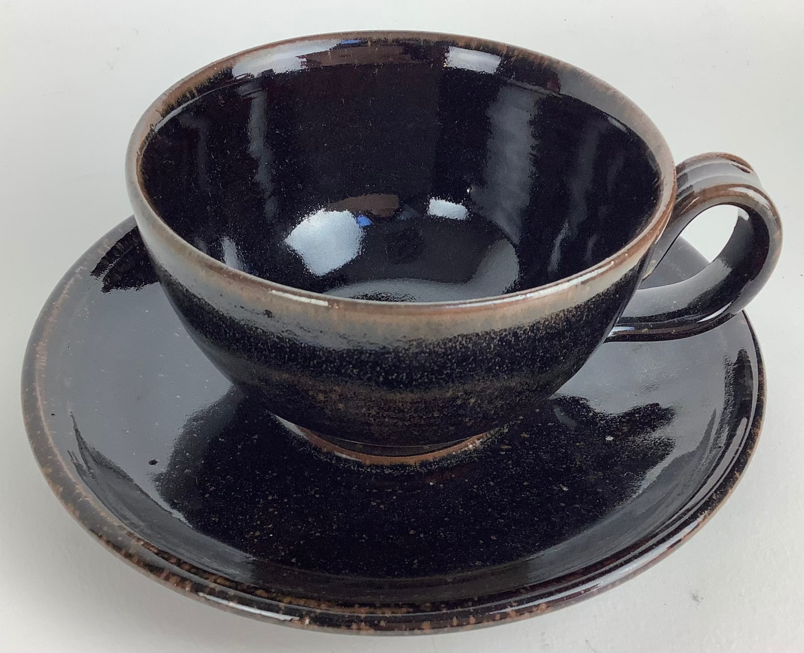 Nick Membery, Cup and Saucer (Brown), 2020