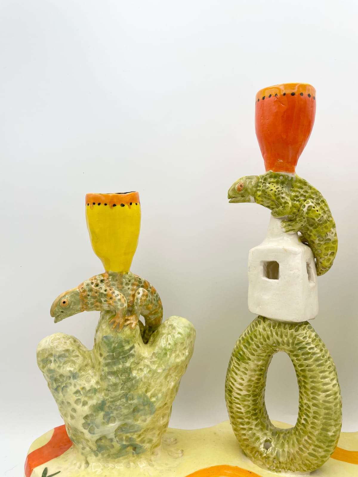 Laurance Simon, Karma Chameleon Candelabra, 2023