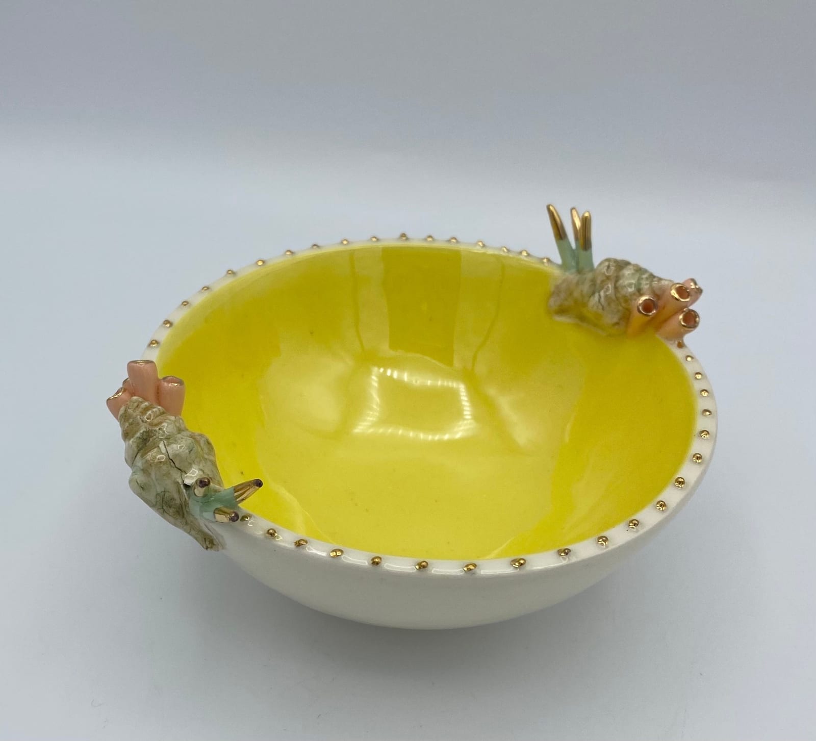 Delfina Emmanuel, Large Yellow Rockpool Bowl, 2022