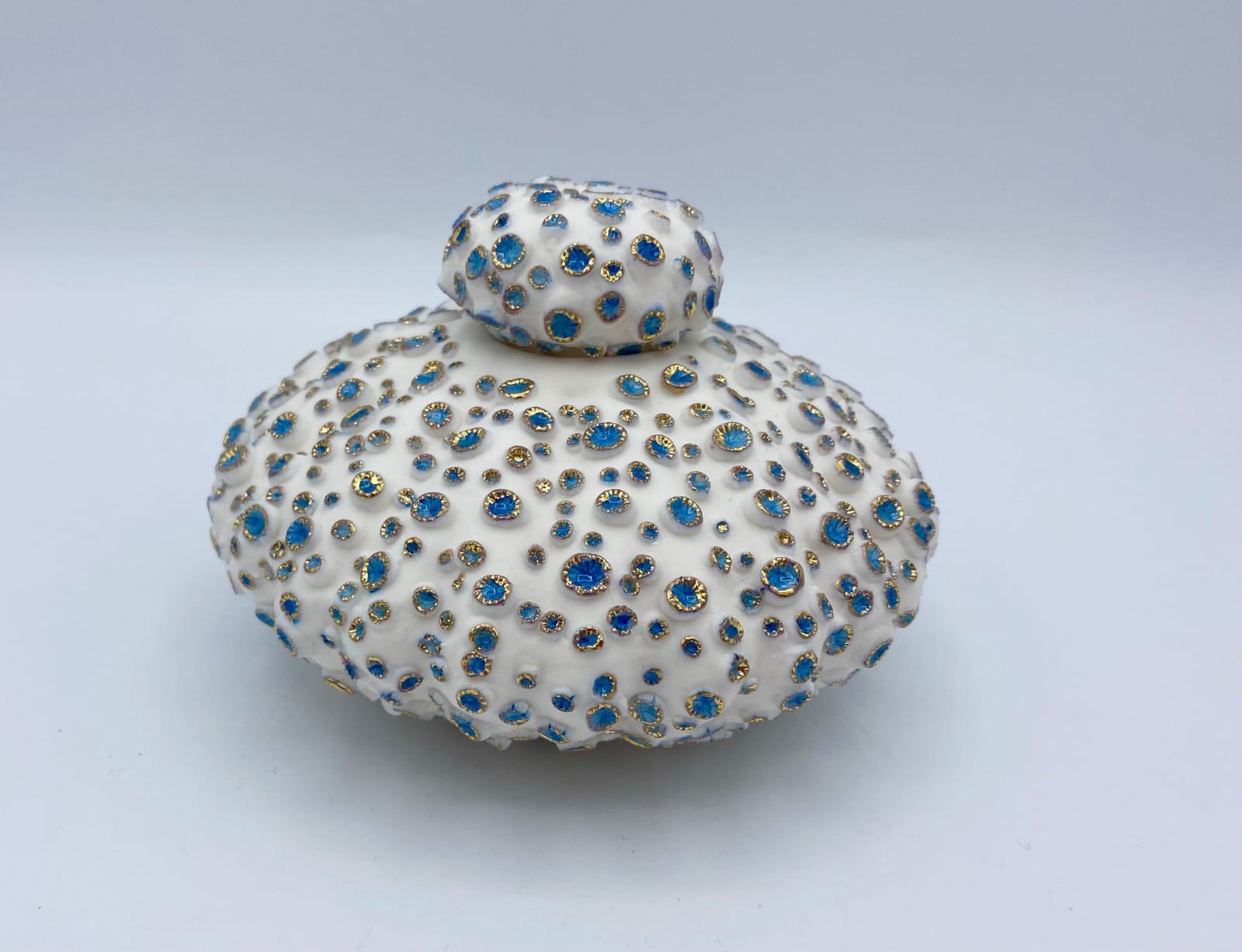 Delfina Emmanuel, Lichena Cachepot, Blue, 2022
