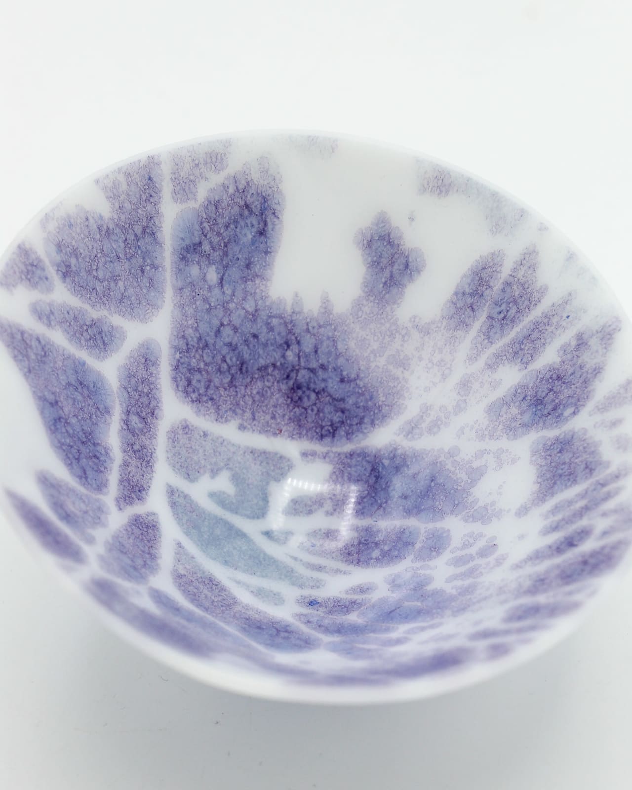 Verity Pulford, Small Algae Bowl (Blue & Purple), 2024