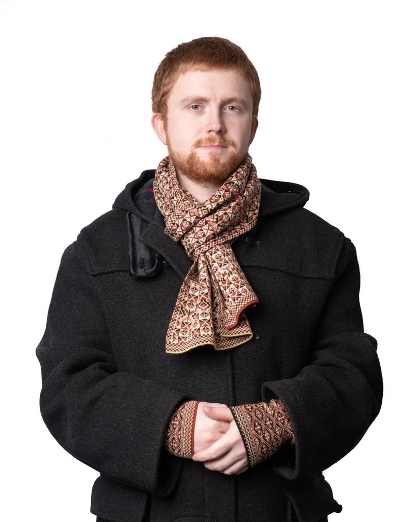BAKKA, Design 6 - Heritage Scarf in gentle design, 2024