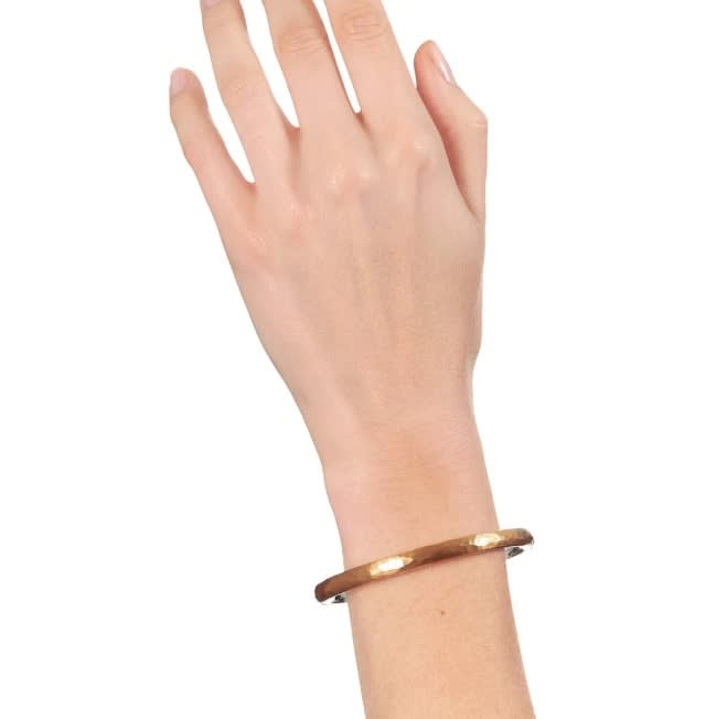 Malcolm Betts, 6mm Silver and Gold Bangle, 2024