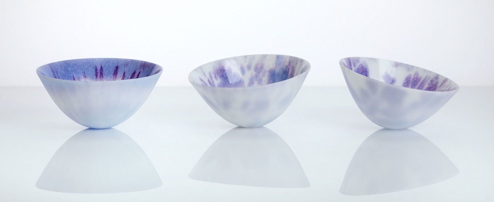 Verity Pulford, Small Algae Bowl (Blue & Purple), 2024