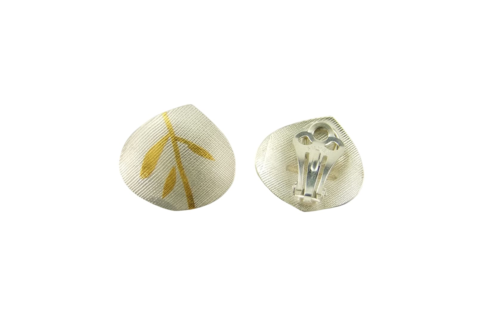Hendrike Barz-Meltzer, Olive Branch Ear Clips, 2024