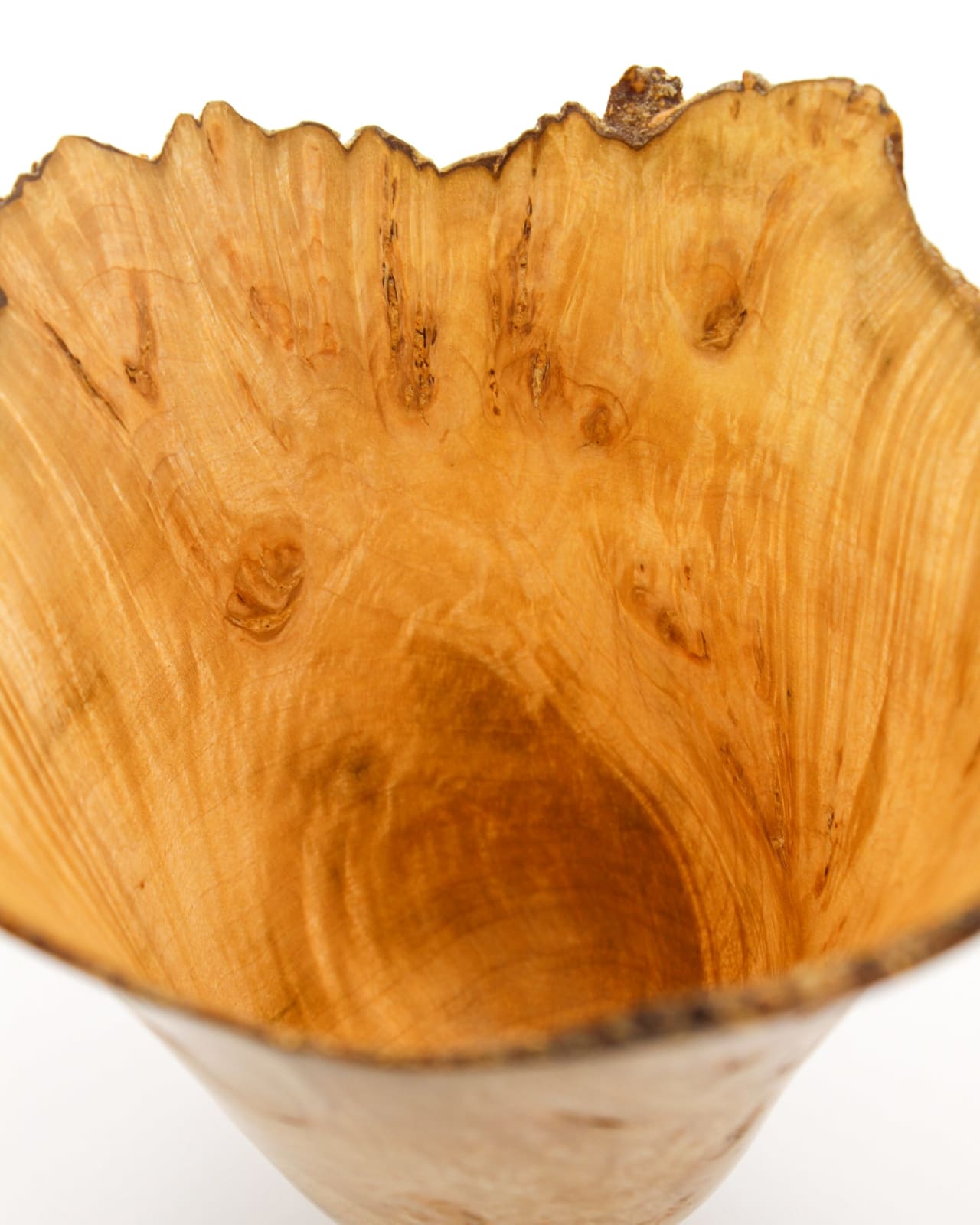 Bert Marsh, Burr Maple Vase, 2006