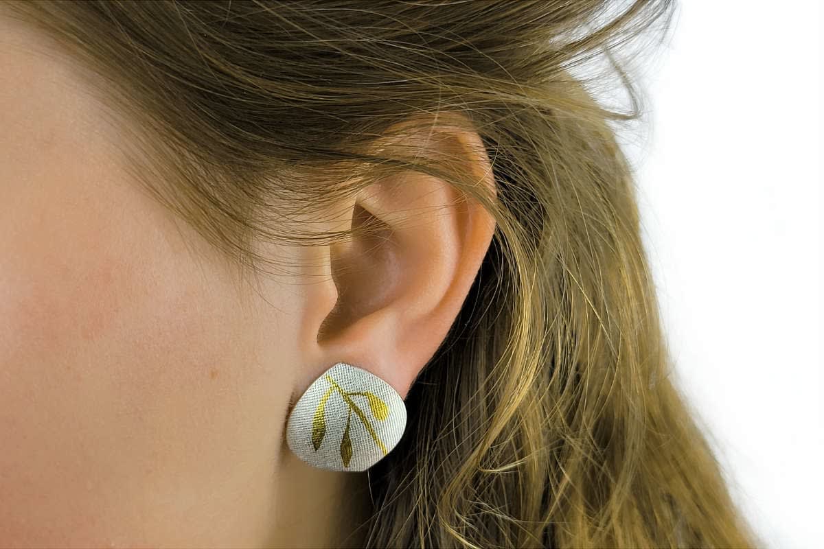 Hendrike Barz-Meltzer, Olive Branch Ear Clips, 2024