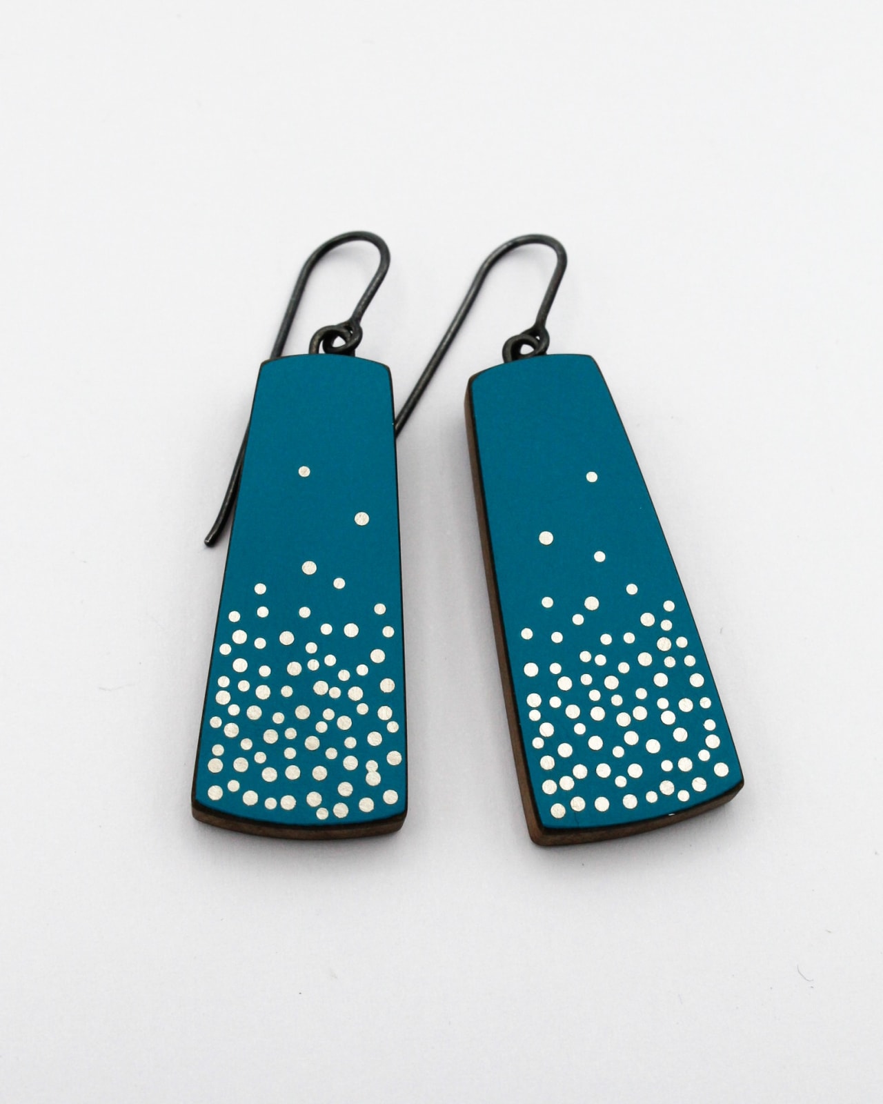 Emily Kidson, Turquoise Inlaid Dot Earrings , 2024