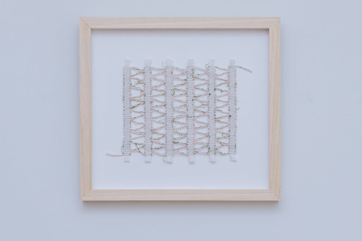 Lizzie Kimbley, Warp Threads & Offcuts: Madder & Poison Ivy, 2023