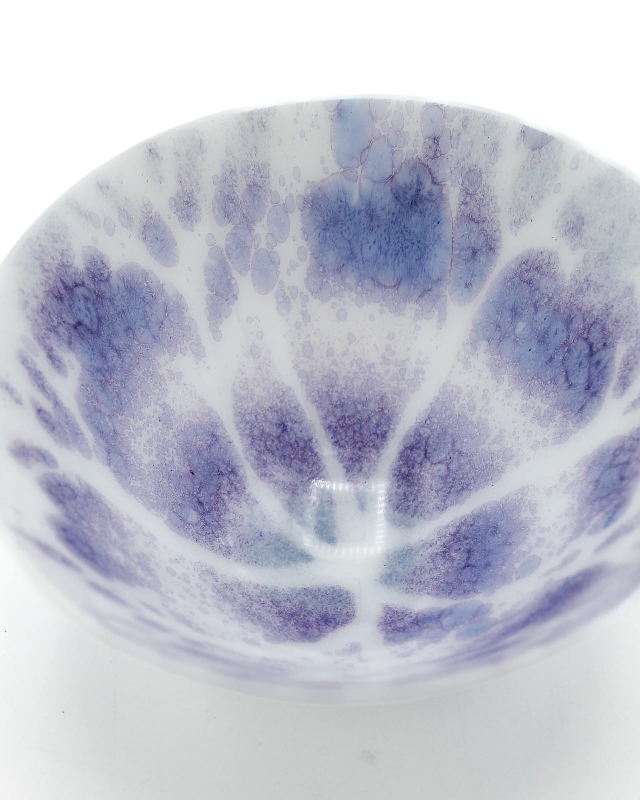 Verity Pulford, Small Algae Bowl (Blue & Purple), 2024