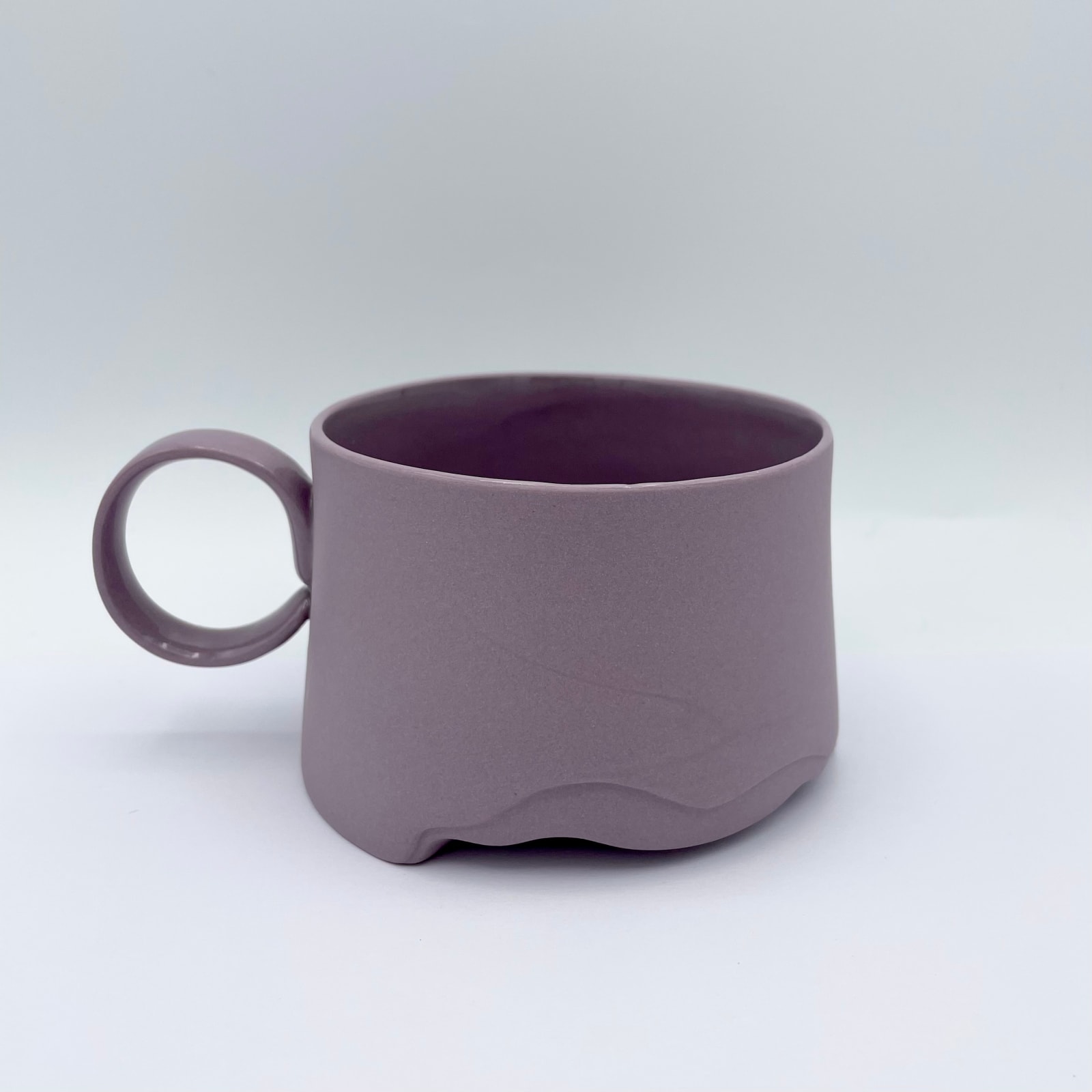 Eva Radulova, Porcelain Teacup (Lilac), 2024