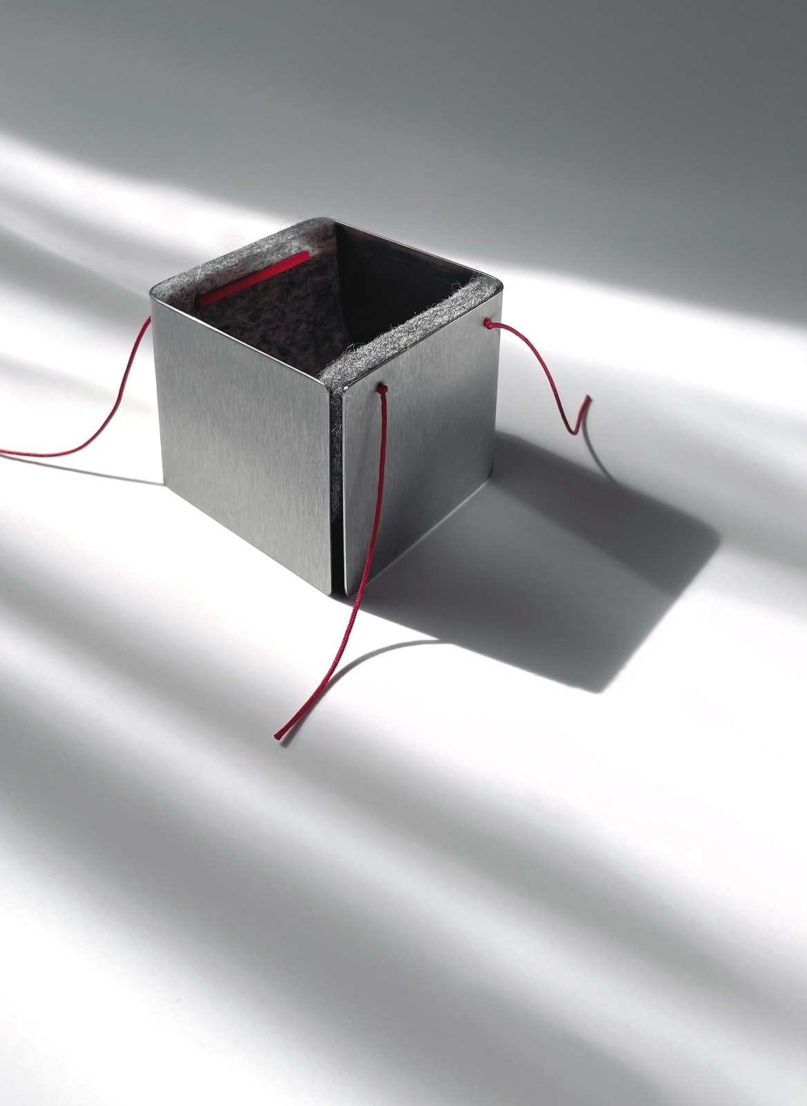 Gill Forsbrook, Three Stainless Steel Box Forms, 2024