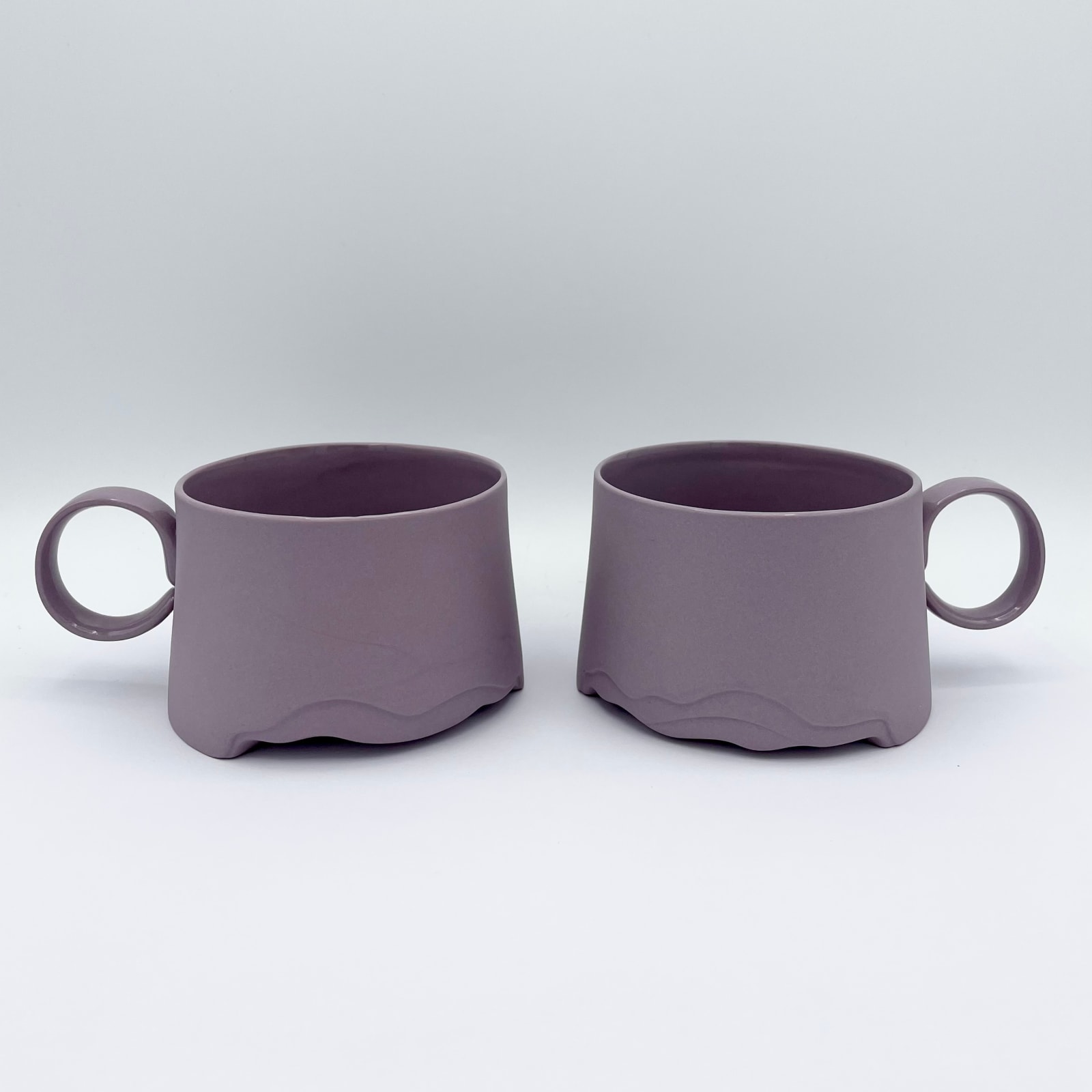 Eva Radulova, Porcelain Teacup (Lilac), 2024