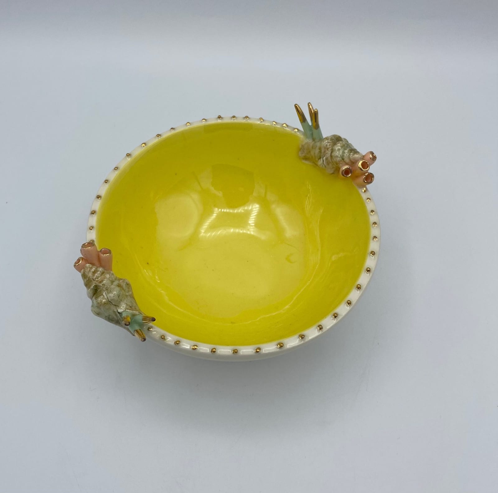 Delfina Emmanuel, Large Yellow Rockpool Bowl, 2022