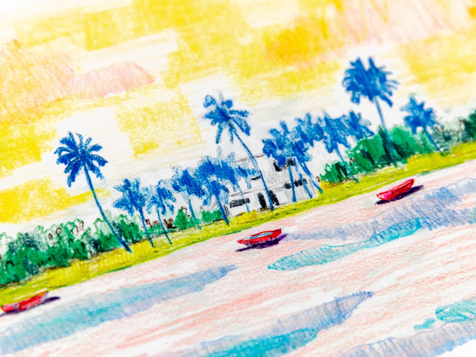 Cara Nahaul, Swimming Lessons & Palms Rising (Book & Print), 2022