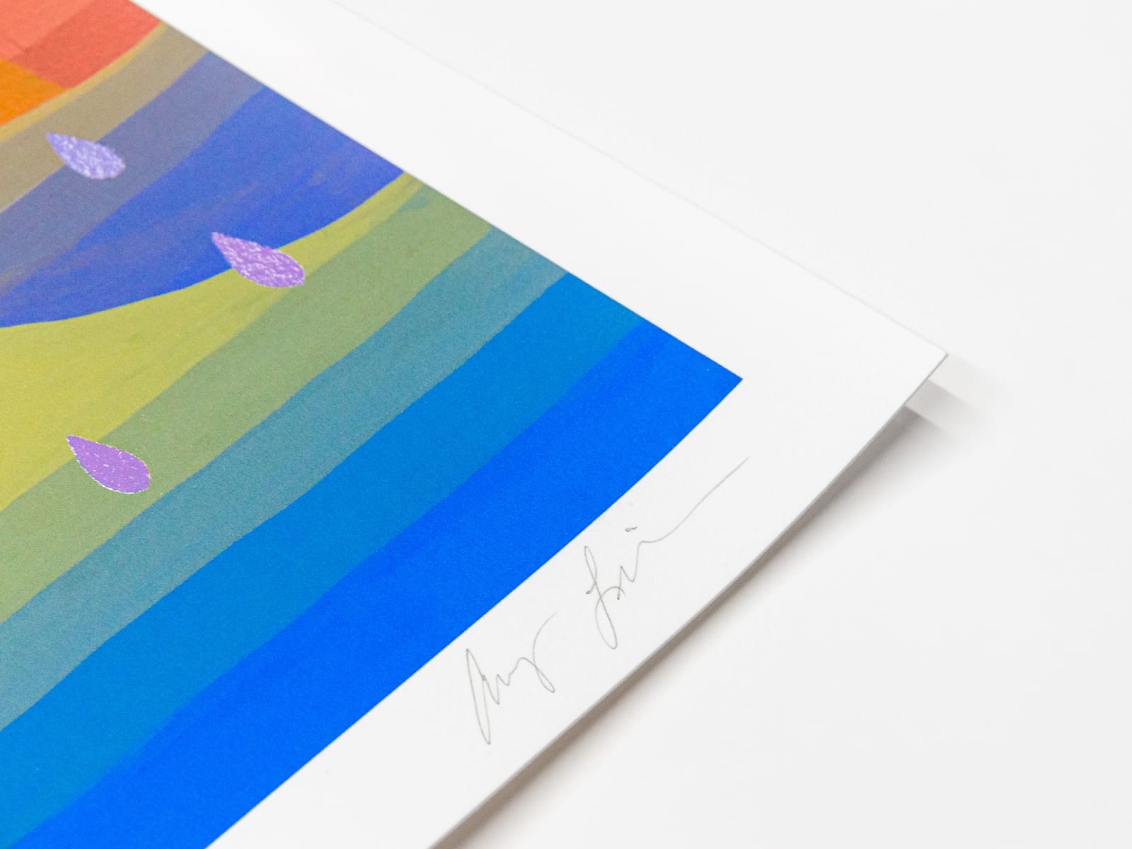 Amy Lincoln, Rainbow with Rain Clouds, 2022