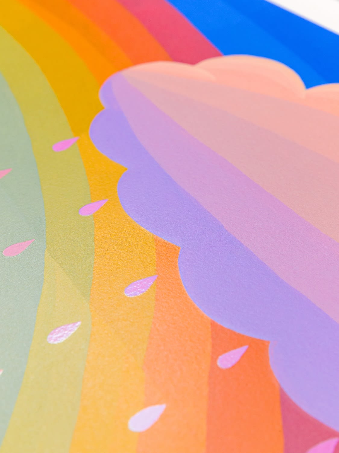 Amy Lincoln, Rainbow with Rain Clouds, 2022