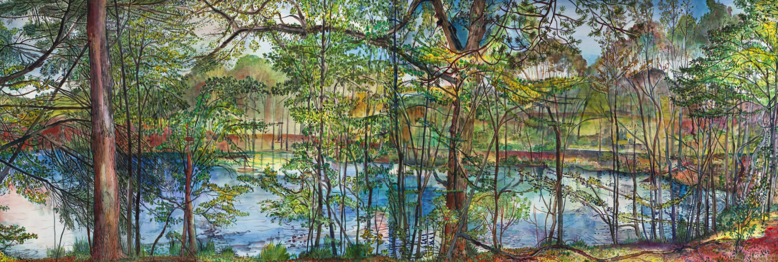 Nancy Friese, Lake Light, 2015