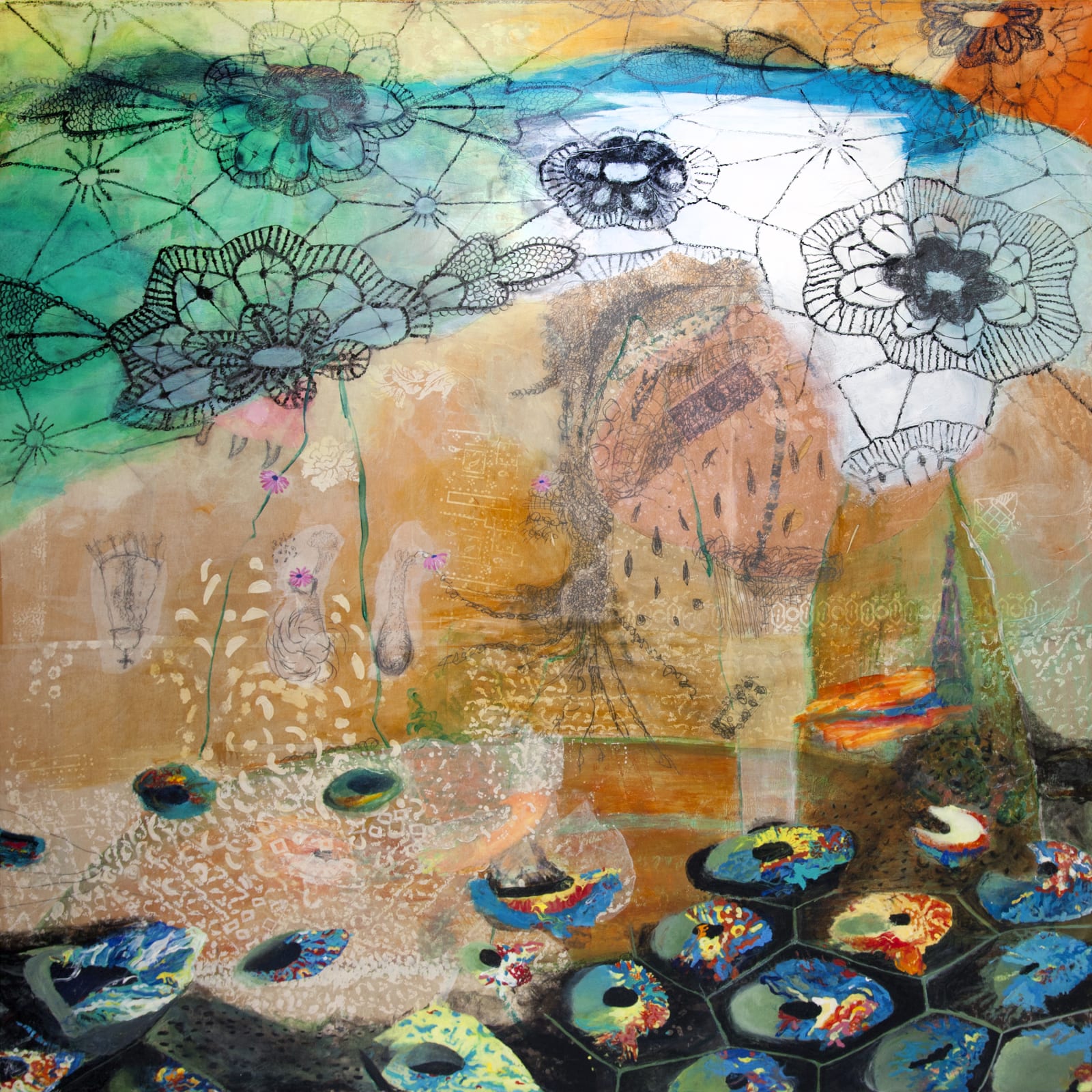 Donnamaria Bruton, Healing Source, 2002-06