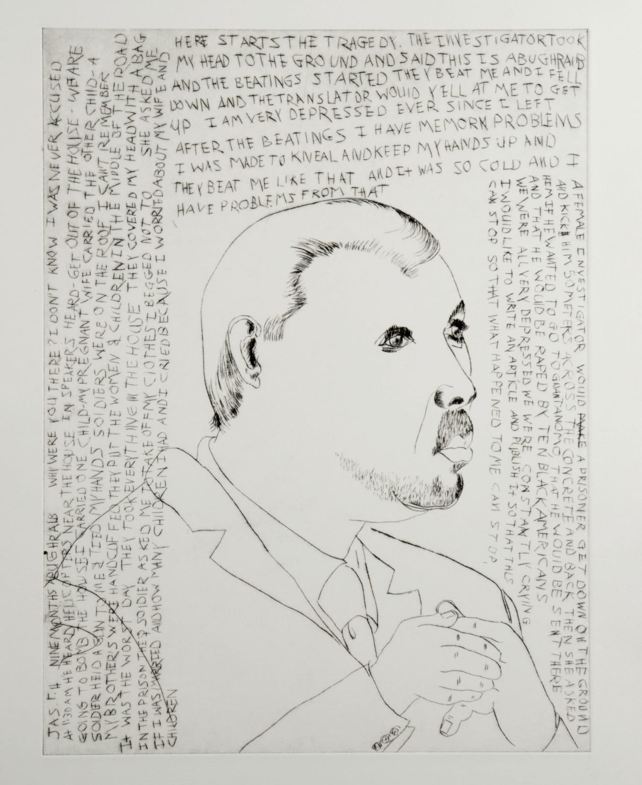 Daniel Heyman, Amman Portfolio, 2006