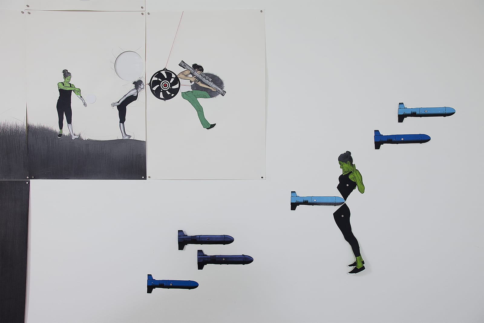 Sophiya Khwaja, Push the Red Button, 2013