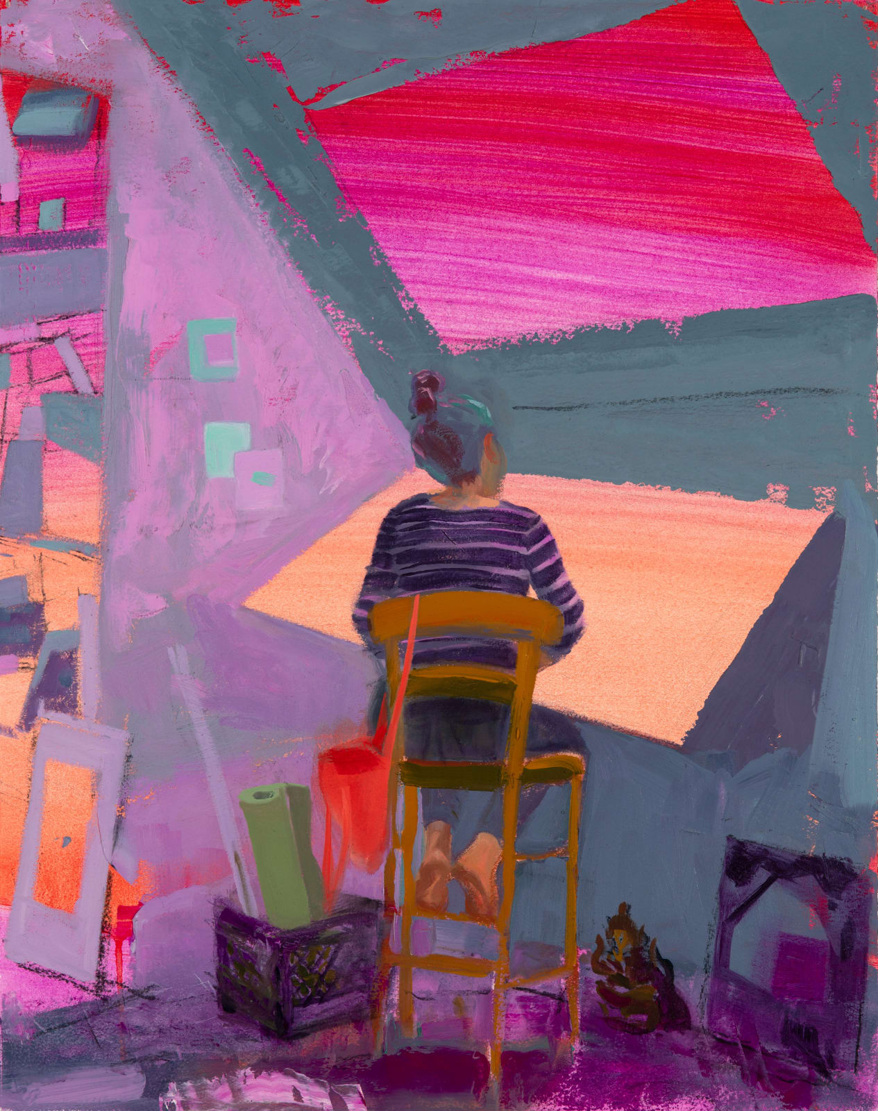 Suzanne Schireson, Skylight Desk, 2022