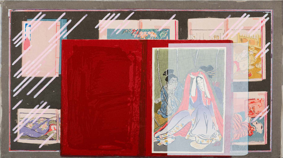 Stella Ebner, Looking at Japanese Prints, 2016