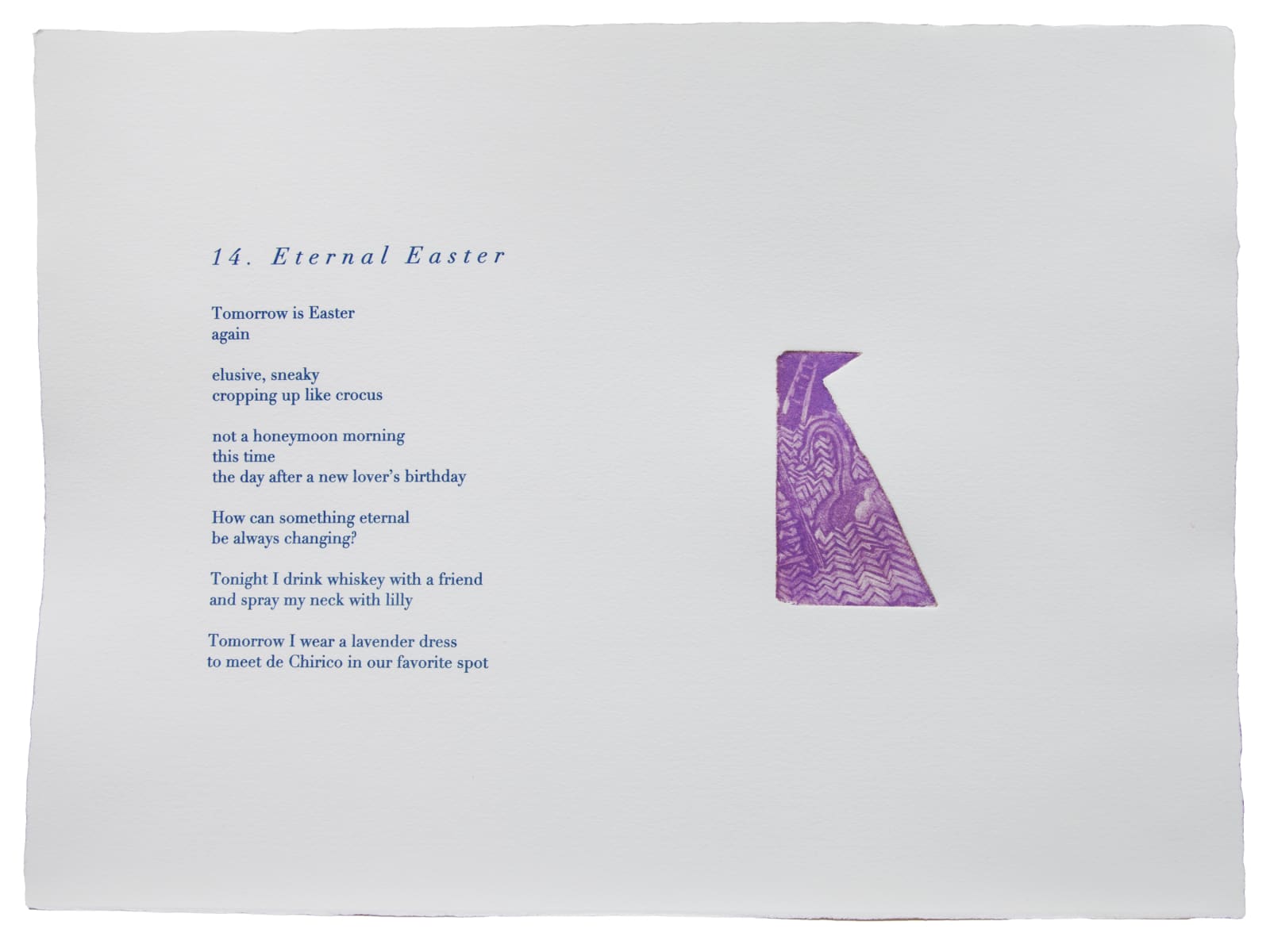 Serena Perrone, Fragments: Revisited, 2014-17