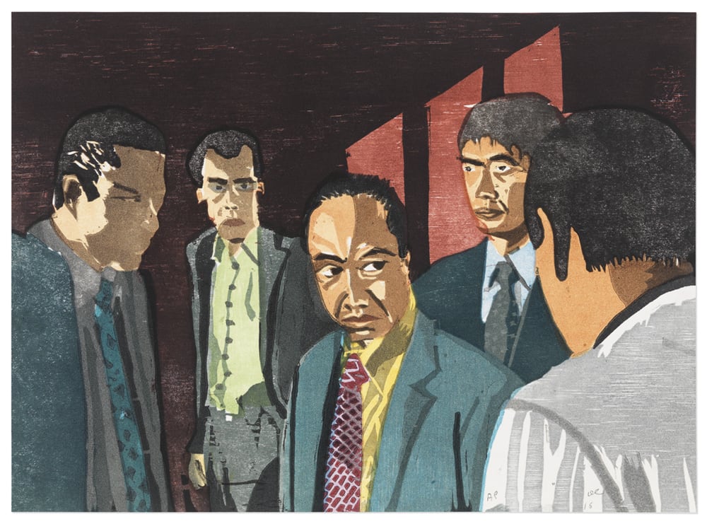 David Curcio, Yakuza Print: I'll Have You All Arrested, 2015