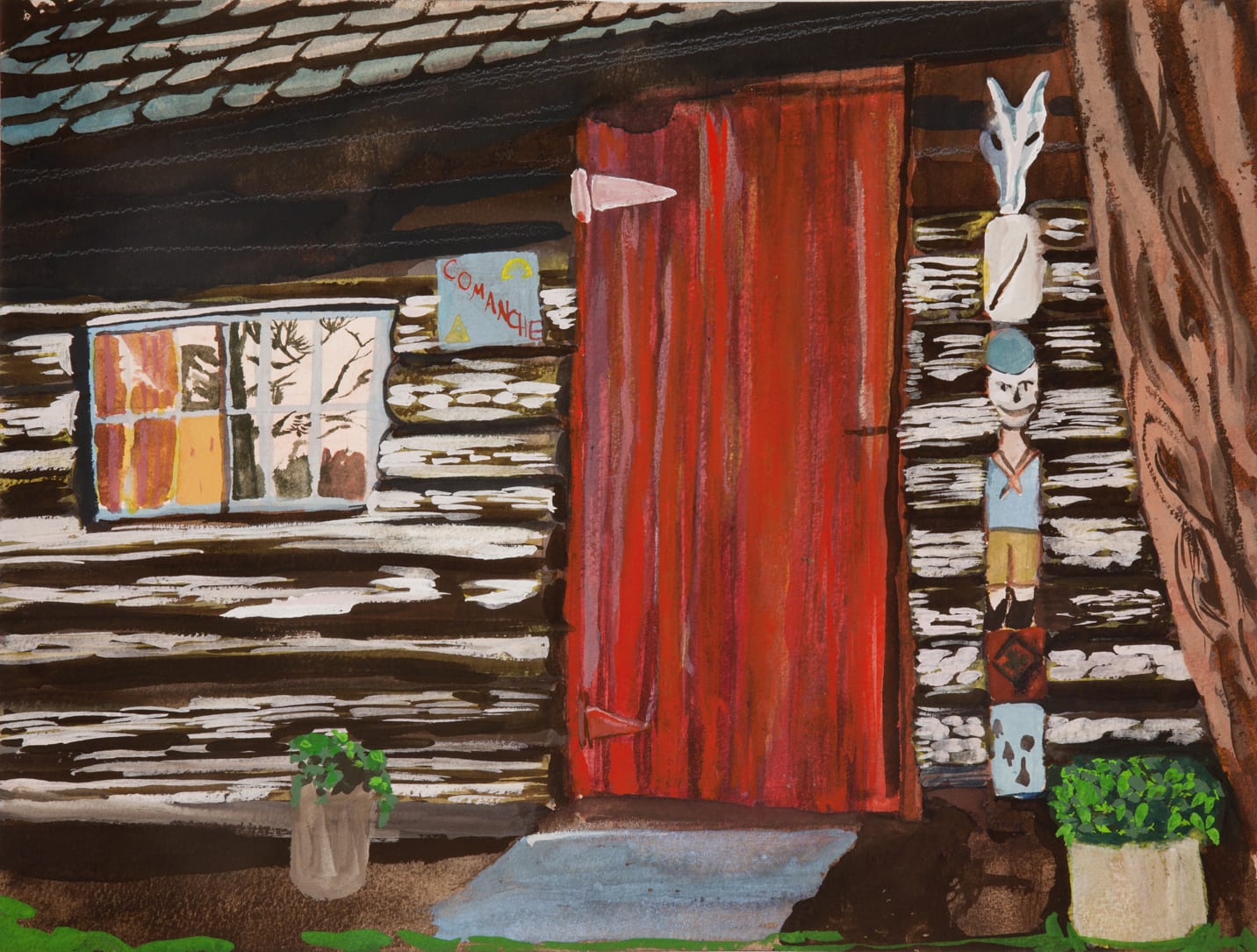Louise Sheldon, Comanche Cabin, 2011