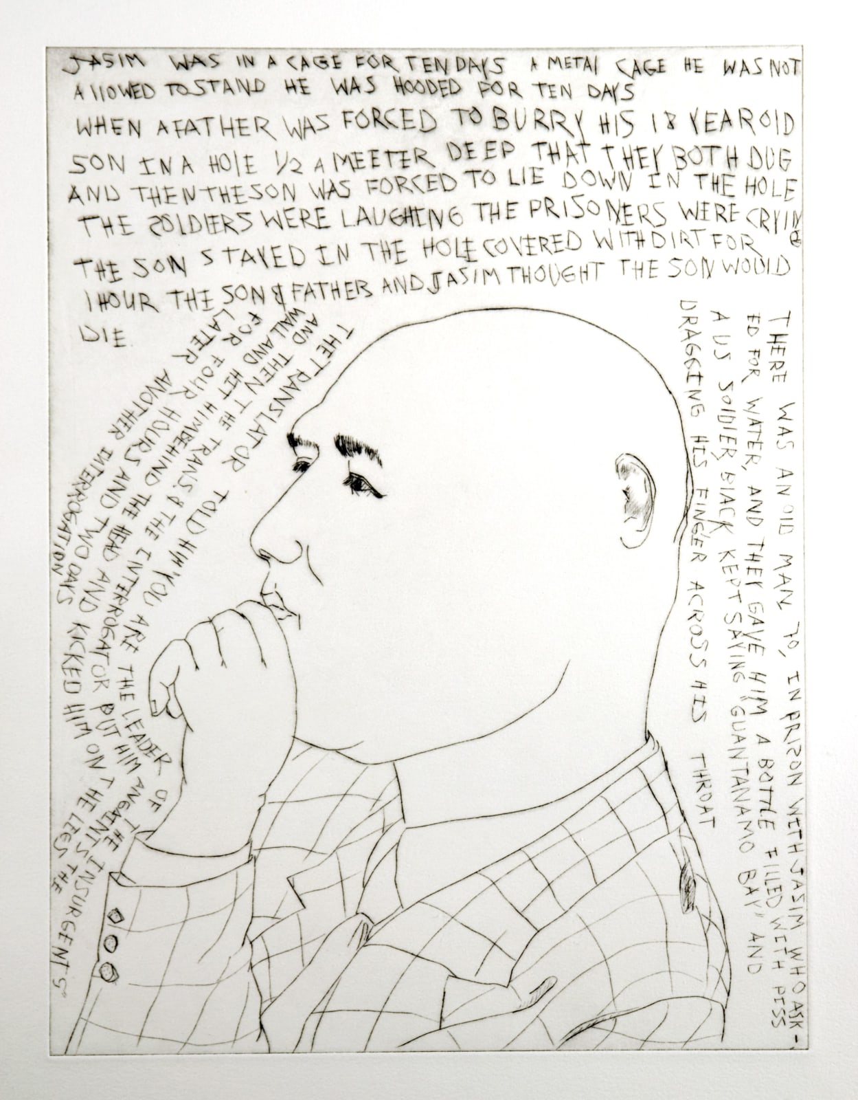 Daniel Heyman, Amman Portfolio, 2006