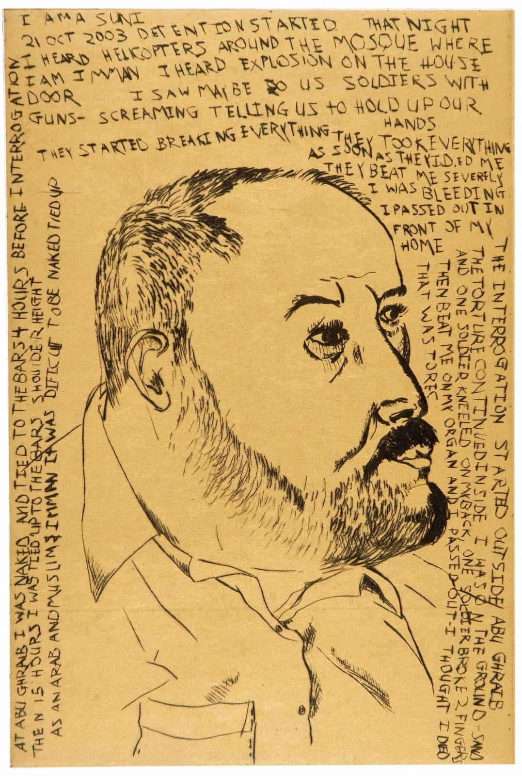 Daniel Heyman, Istanbul Portfolio Framed Set, 2006