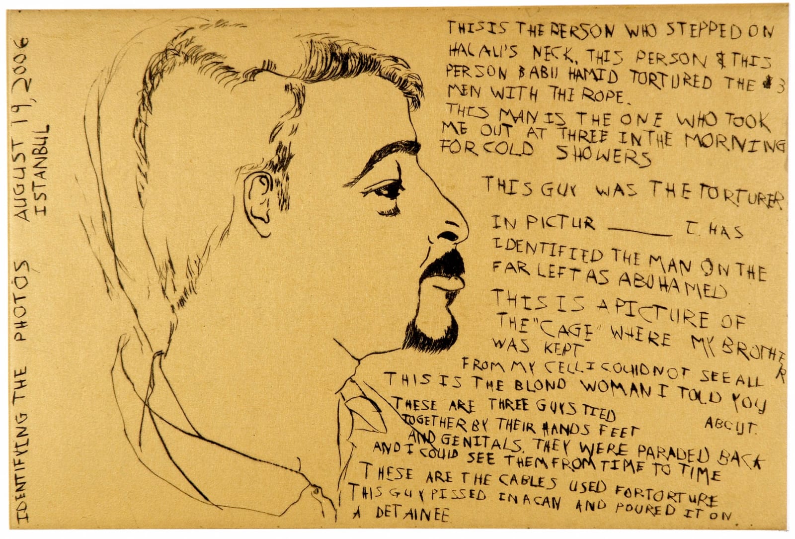 Daniel Heyman, Istanbul Portfolio Framed Set, 2006