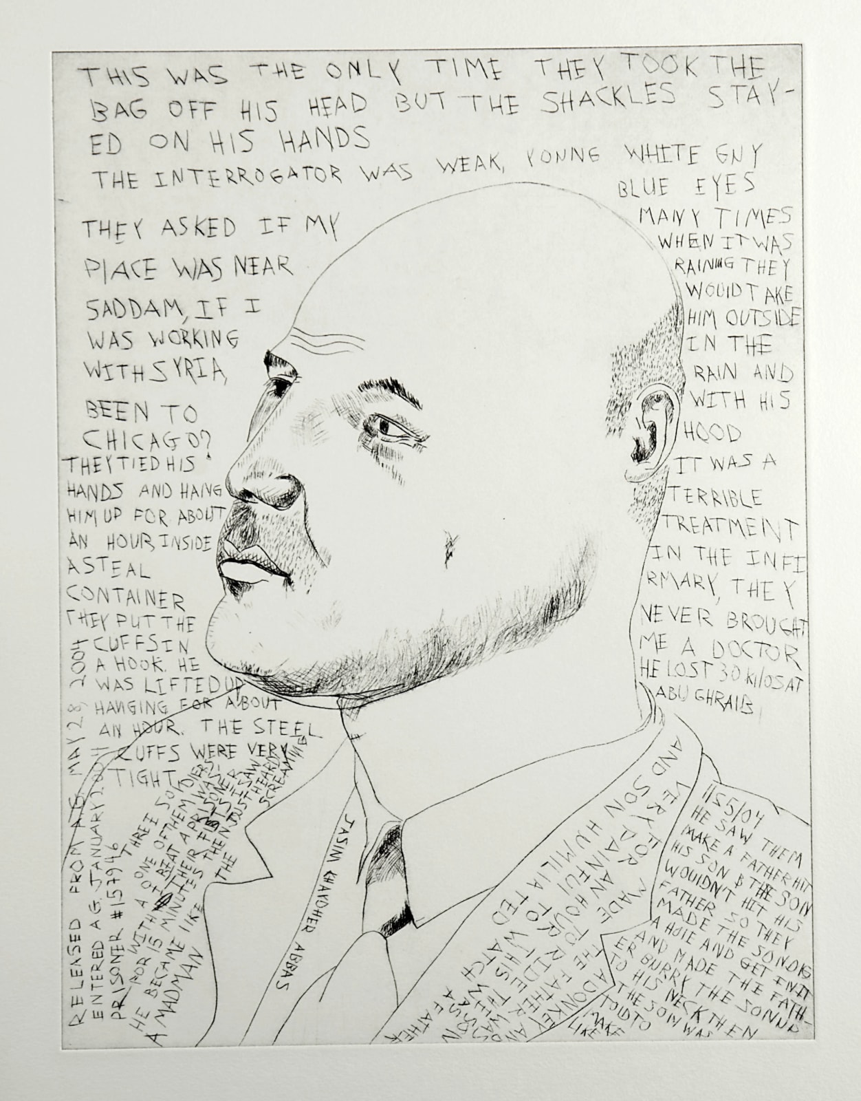 Daniel Heyman, Amman Portfolio, 2006