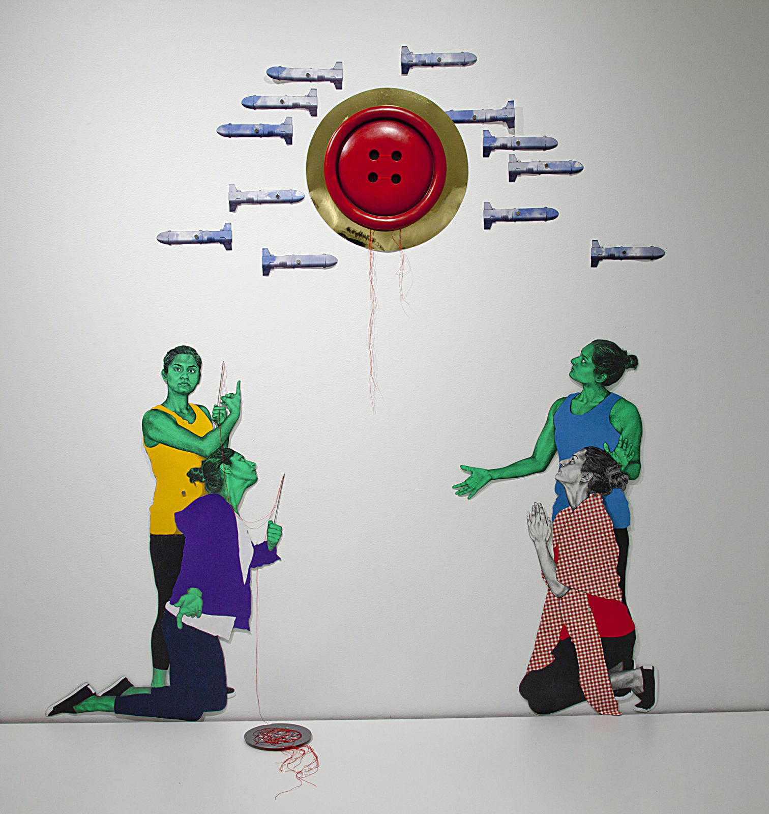 Sophiya Khwaja, Worshipping the Button, 2013