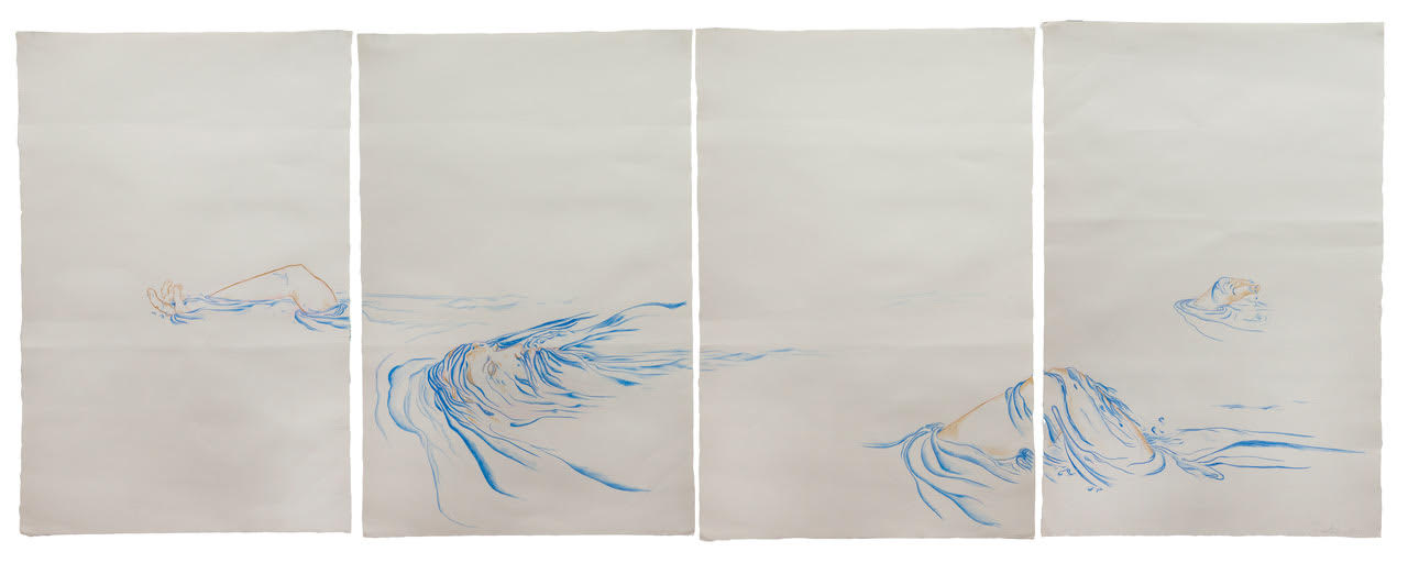 Daniel Heyman, Swimmer, 2020