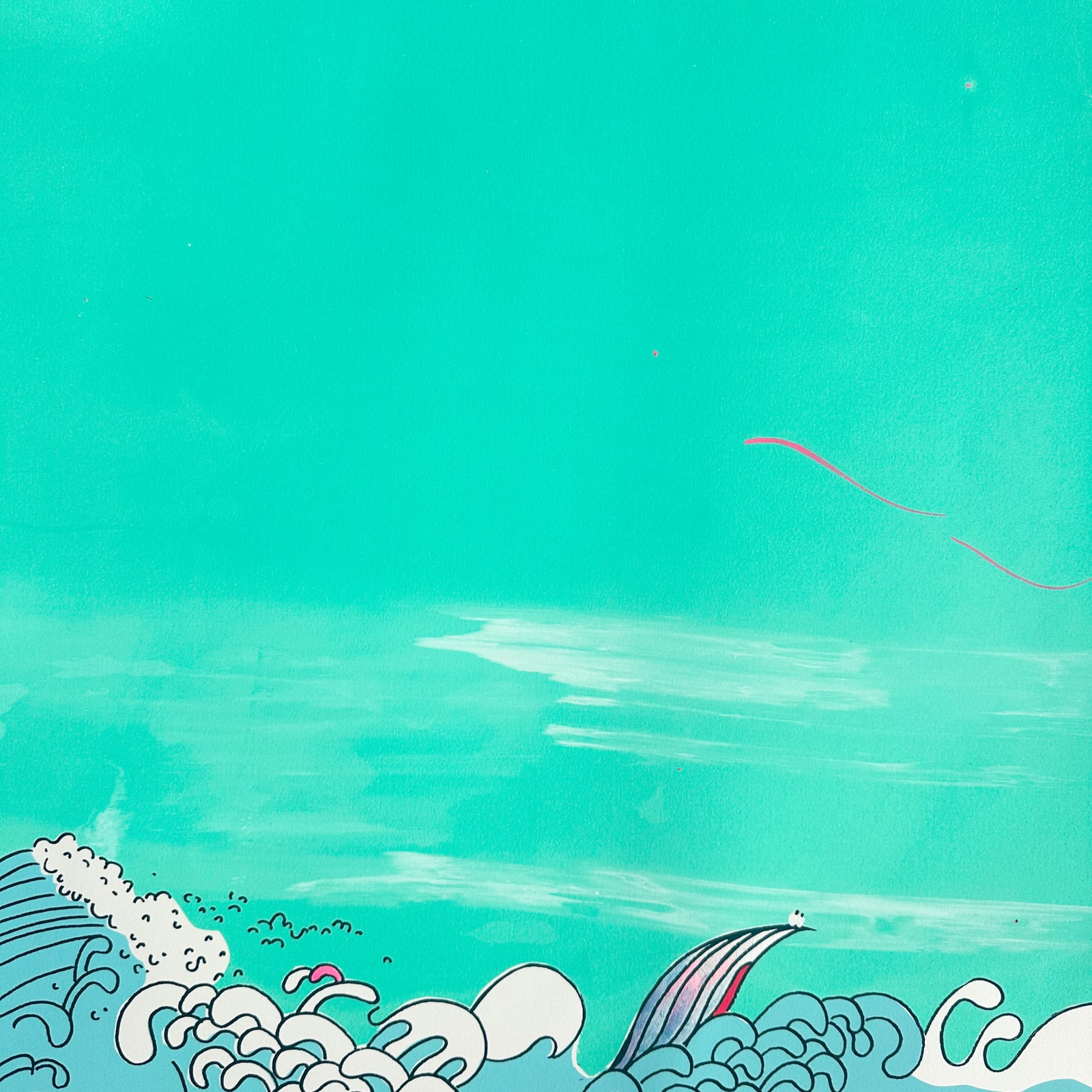 Allison Bianco, Curious Tide: Shrimp, 2024