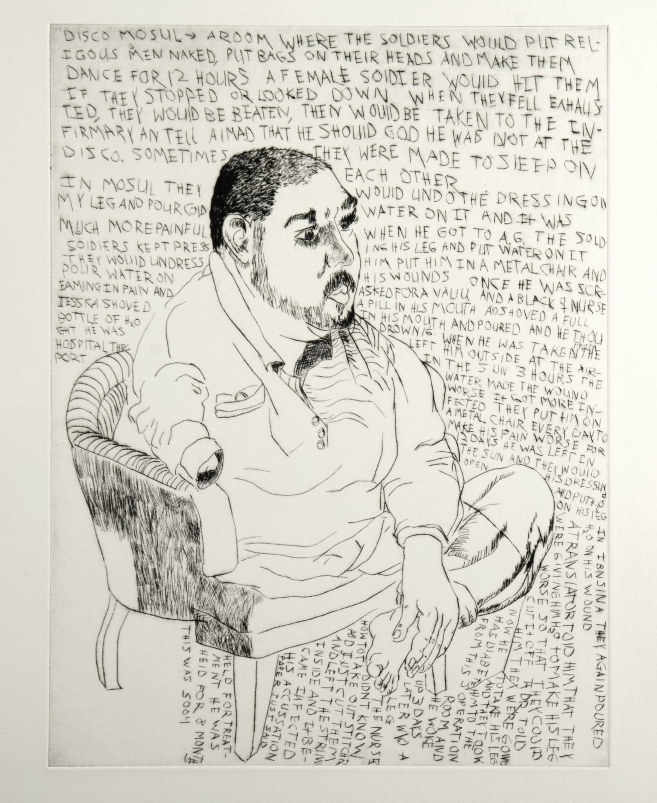 Daniel Heyman, Amman Portfolio, 2006