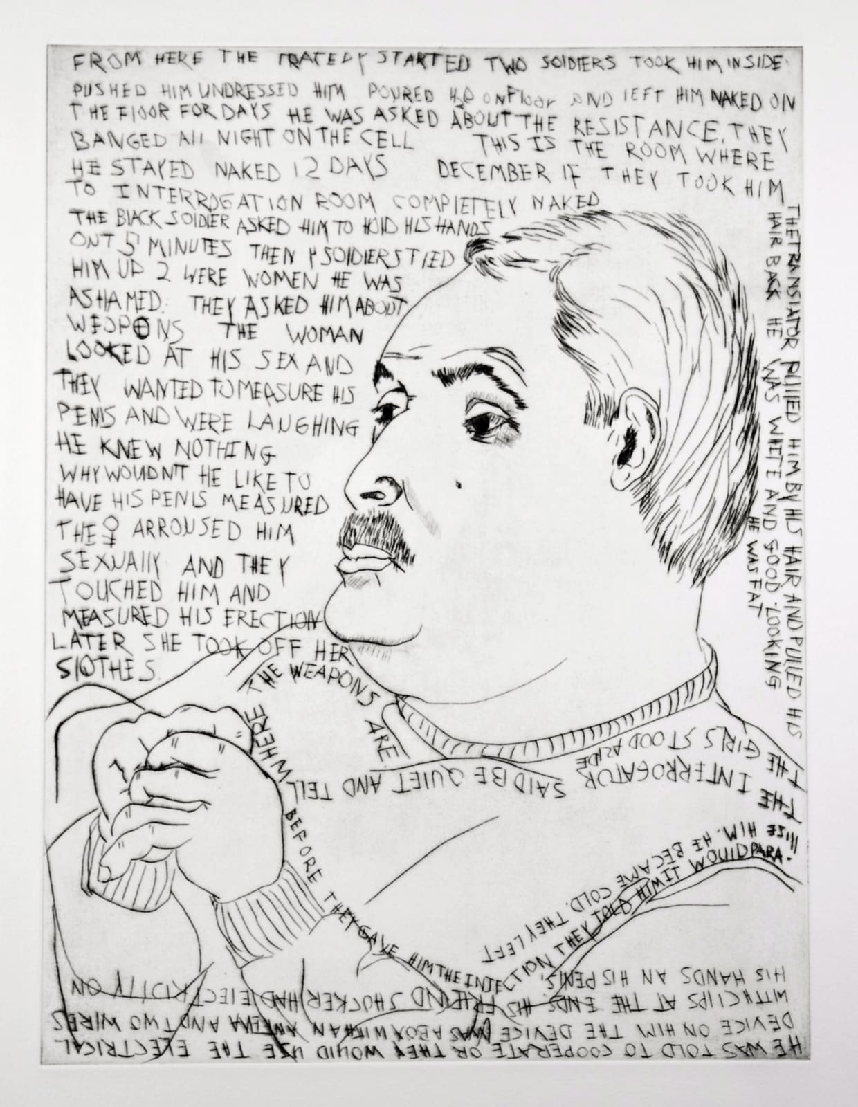 Daniel Heyman, Amman Portfolio, 2006