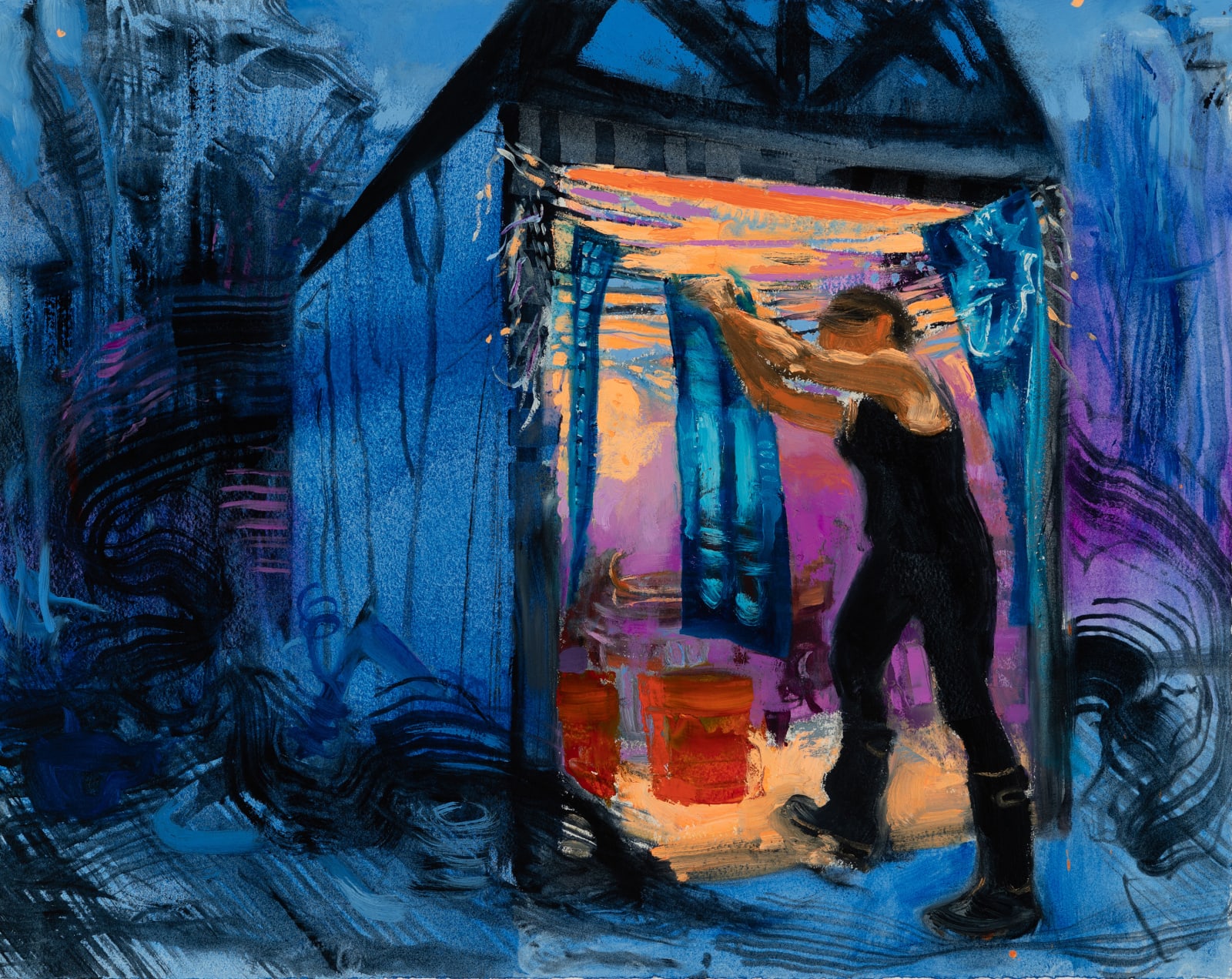 Suzanne Schireson, Blue Hour, 2021