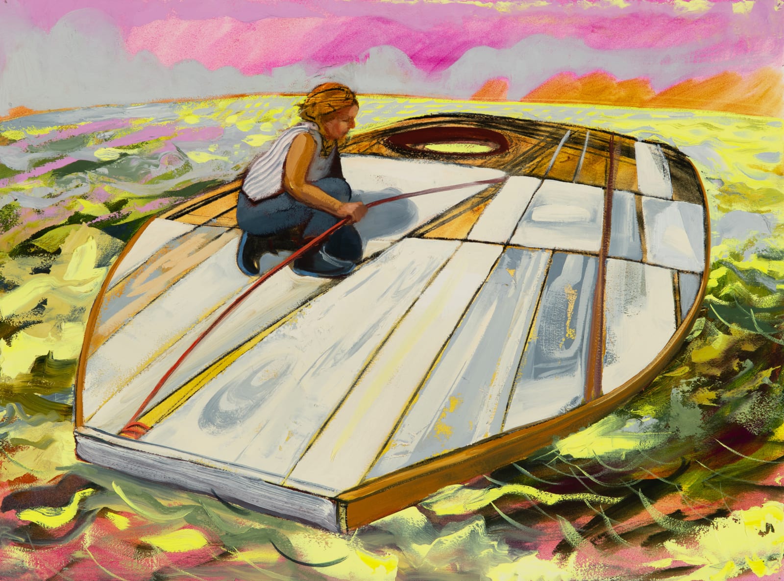 Suzanne Schireson, Hepworth's Raft, 2025