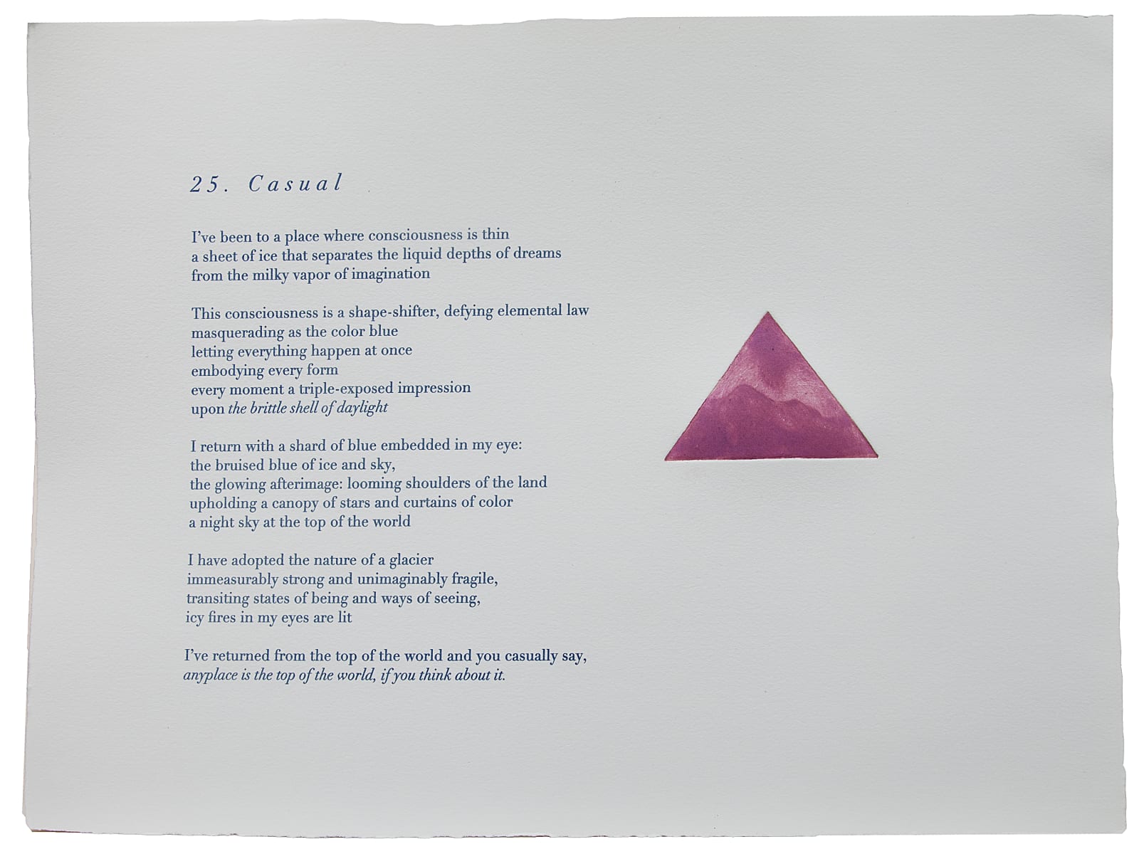 Serena Perrone, Fragments: Revisited, 2014-17