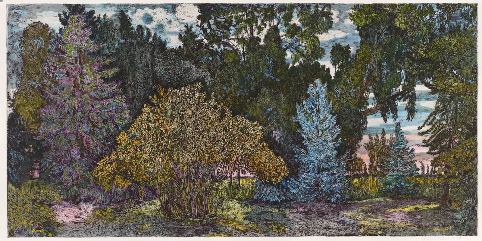 Nancy Friese, Still Grove and Twilight (1), 2025