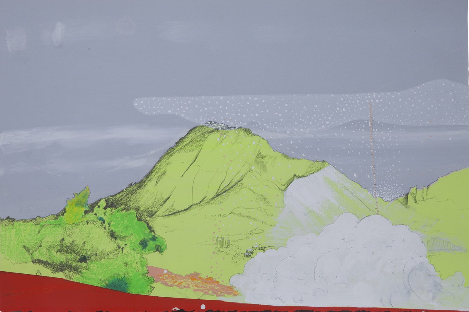 Allison Bianco, Making it Snow in HI, 2018